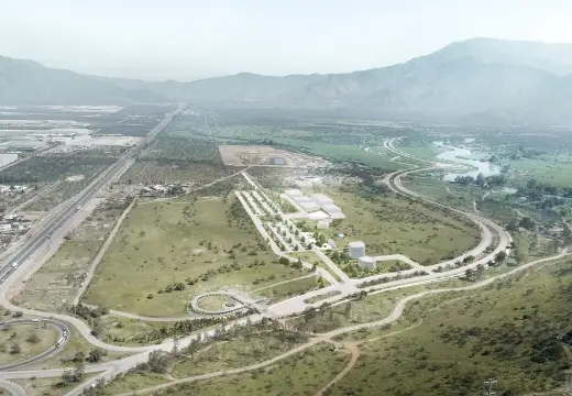 Vista aérea del Parque Carén